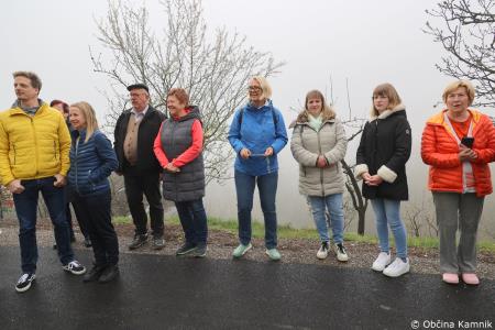 Odprtje dveh asfaltiranih odsekov javnih poti in nove kanalizacije v naselju Žale  (2)